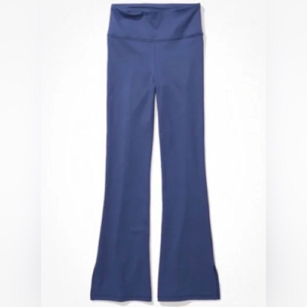 American Eagle Outfitters Deep Blue Flare Leggings